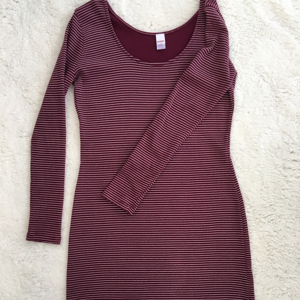 Striped Mini Dress